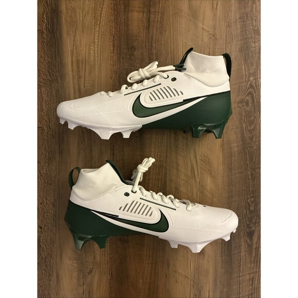 Nike Vapor Edge Pro 360 2 TB White Green Men Size 13 Football Cleats FQ4044-101 main image 2